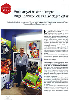 Tecpro, Print On Demand Dergisi Mayıs 2015 / Endüstriyel Baskıda Tecpro Bilgi Teknolojileri İşinize Değer Katar