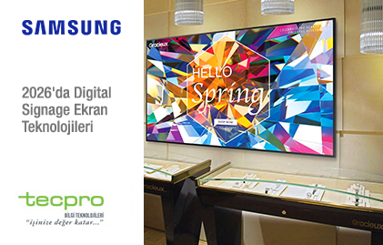 2026'da Digital Signage Ekran Teknolojileri