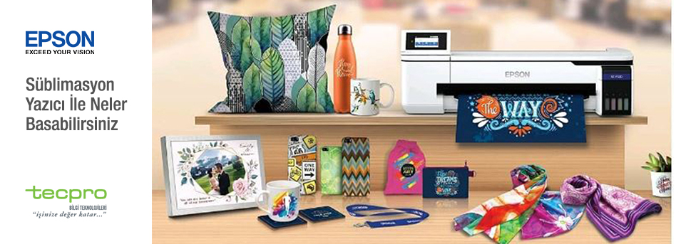 Epson Süblimasyon Yazıcı ile Neler Basabilirsiniz?