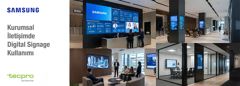 Kurumsal İletişimde Digital Signage Kullanımı