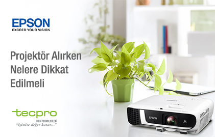 Projektör Alırken Nelere Dikkat Edilmeli